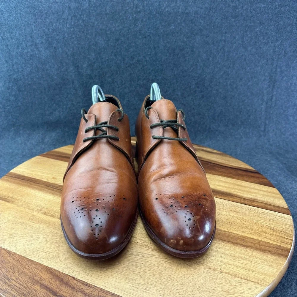 Dons Footwear Custom Dress Shoes Elevator Men's Brown Size 11